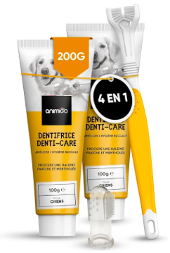 Brosse, Doigtier, Dentifrice menthe 16,99 € 